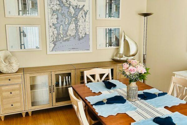 rhode island OTW interior design dining room