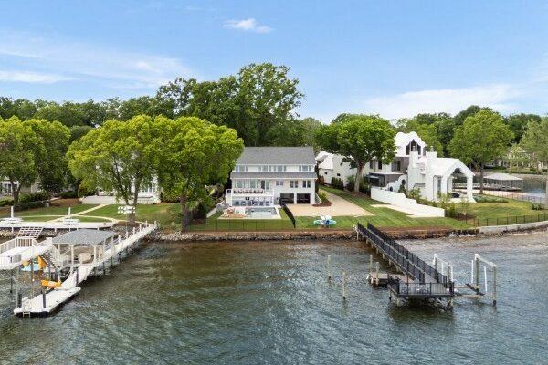 otw interiors lake norman nc luxury vacation rental arial