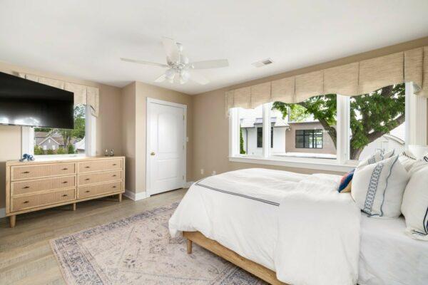 otw interiors lake norman nc luxury vacation rental bedroom interior design