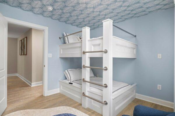otw interiors lake norman nc luxury vacation rental bedroom interior design