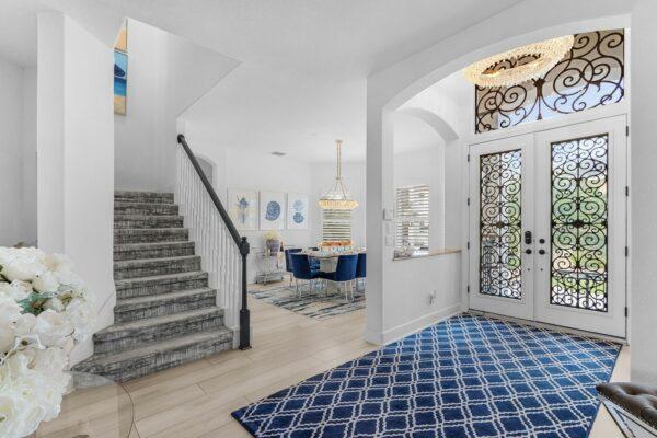 otwinteriors naples fl vacation home entrance
