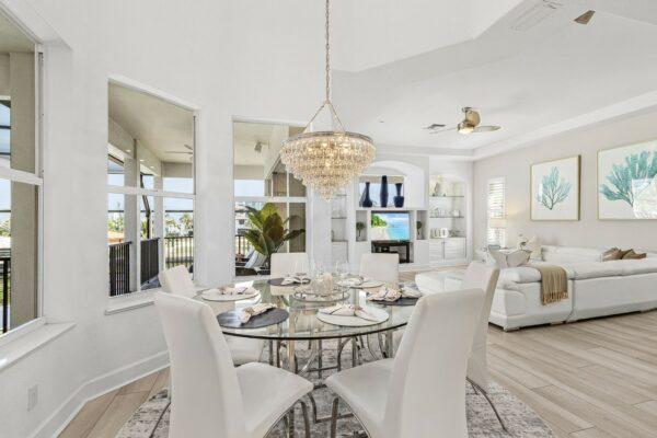 otwinteriors naples fl vacation home kitchen dining