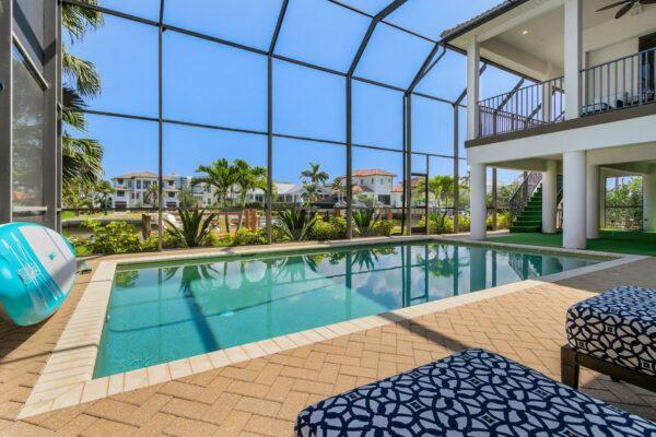 otwinteriors naples fl vacation home pool
